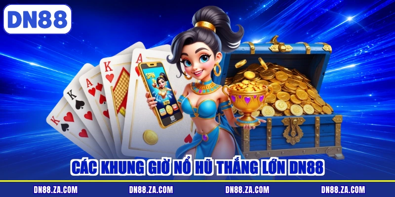 Các khung giờ nổ hũ thắng lớn DN88