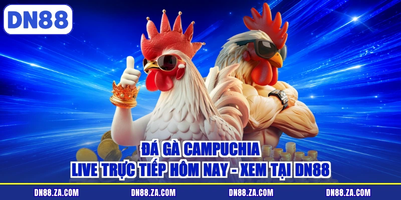 Đá Gà Campuchia Live Trực Tiếp Hôm Nay - Xem Tại DN88