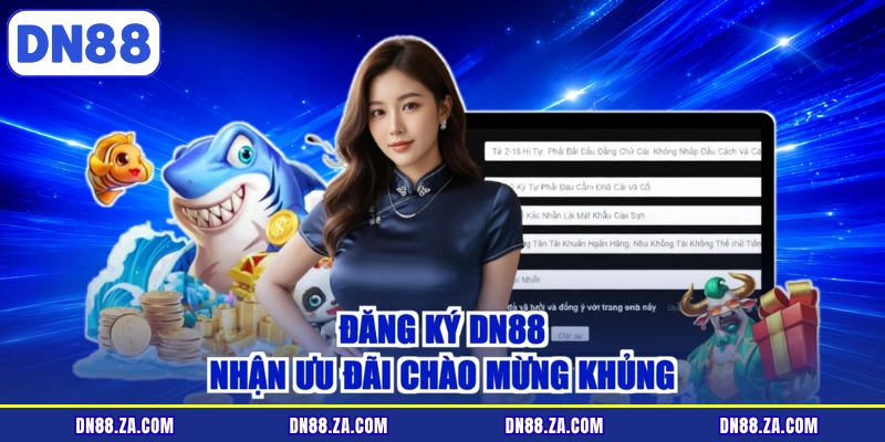 Đăng ký DN88 nhận ưu đãi chào mừng khủng