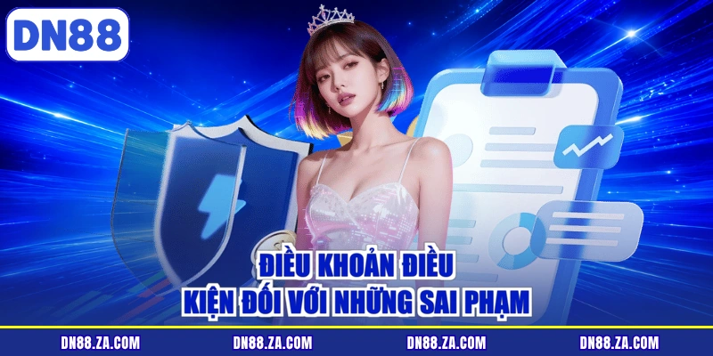 Điều khoản điều kiện đối với những sai phạm
