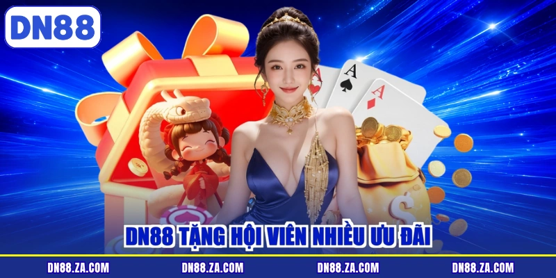 DN88 tặng hội viên nhiều ưu đãi